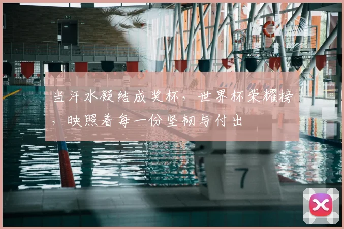 当汗水凝结成奖杯，世界杯荣耀榜，映照着每一份坚韧与付出